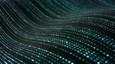 Abstract Loop Of Waving And Blinking Lights Use This Seamless Loop As A Background For Anything Rela