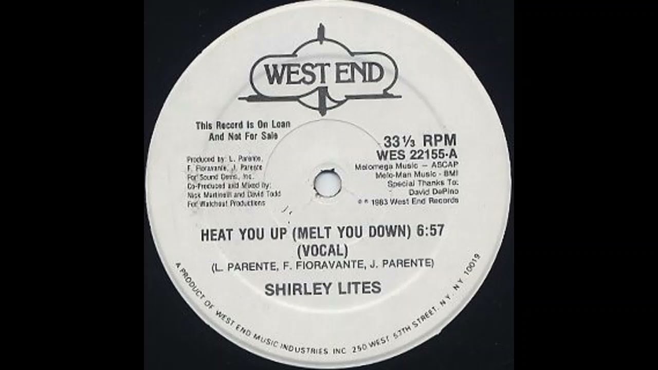 Shirley Lites - Heat You Up (Melt You Down)1983 - YouTube