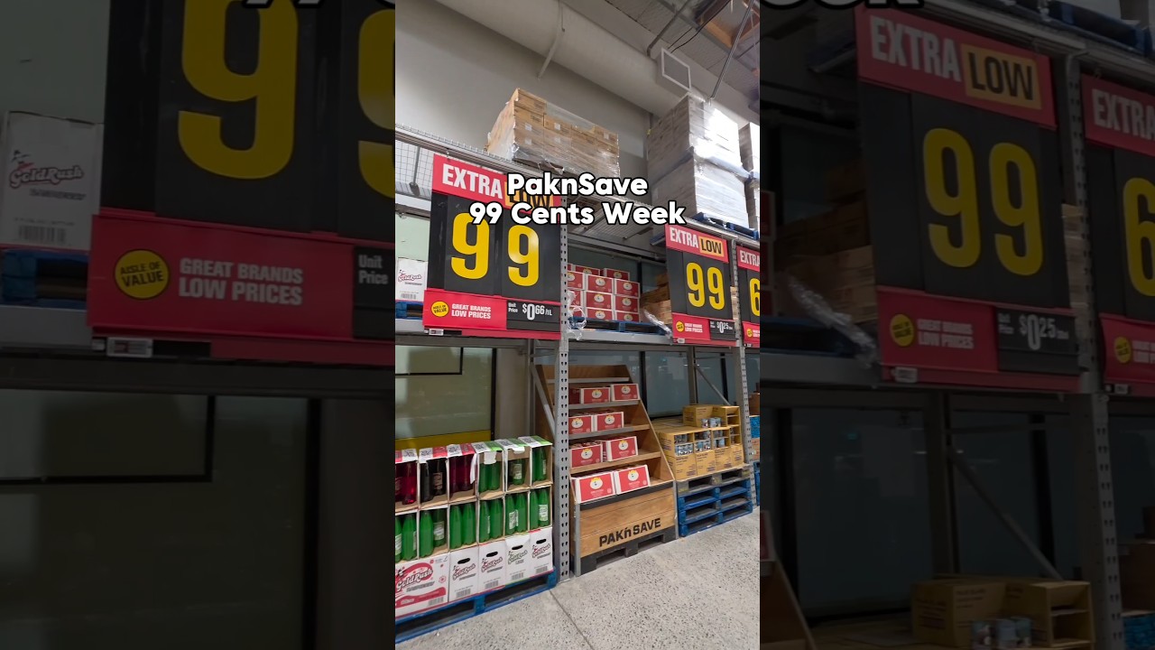 PaknSave 99 cents week is on right now till 15th March at all North Island stores. #groceryshopping