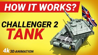 Challenger 2 Tank How it Works  with Chobham Armour and Iron Fist