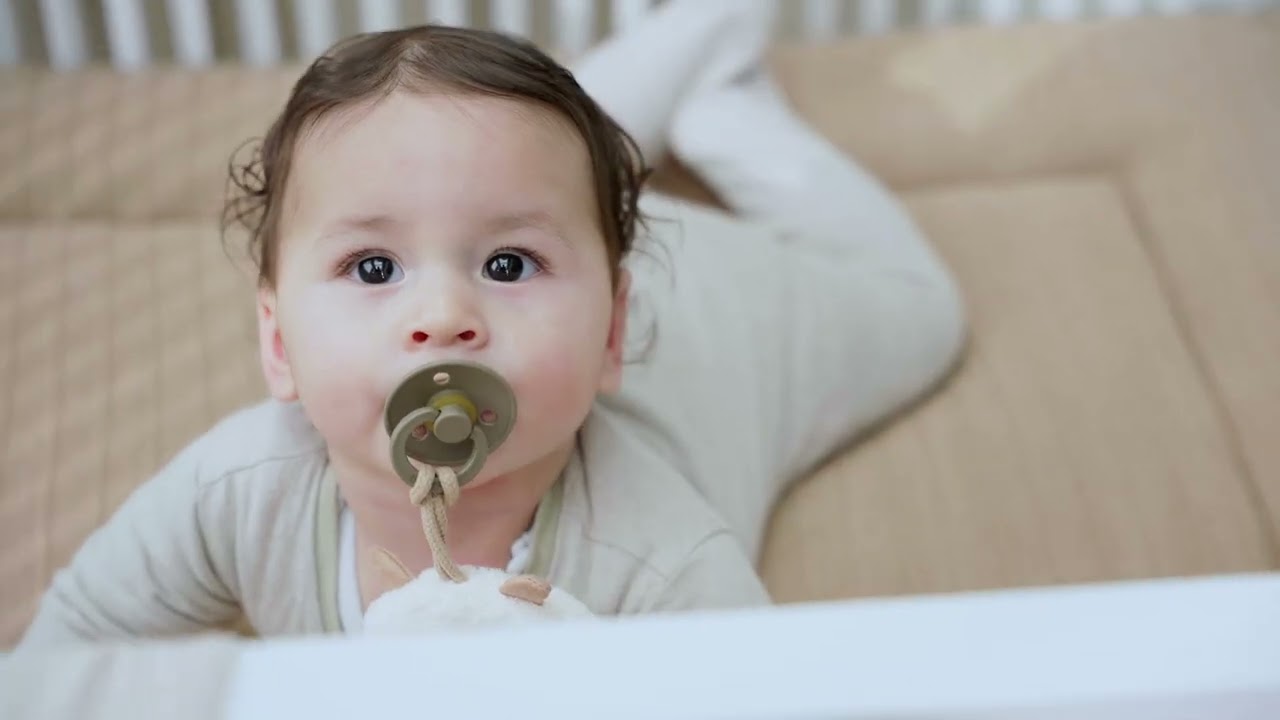 Baby Speelgoed Grijze Zachte Vos Met Handige Hanger Voor Aan De Kinderwagen Of Maxicosi