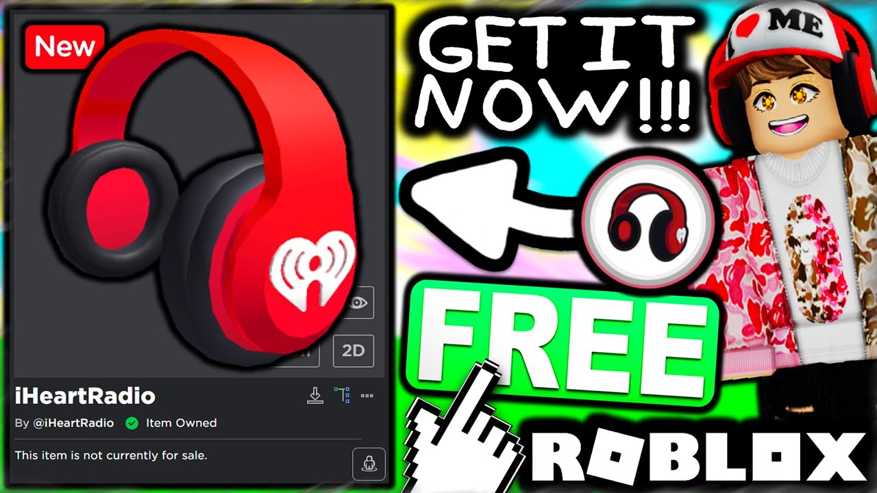 FREE ACCESSORY! HOW TO GET iHeartRadio Headphones! (iHeartLand Music