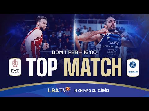 Video Olimpia Milano - Pallacanestro Brescia | Pre-partita LIVE su YouTube LBA
