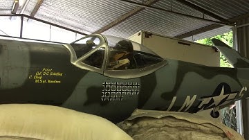 Topflite giant scale P-47 functional sliding canopy