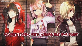 Nightcore - Misfits || Lyrics chords