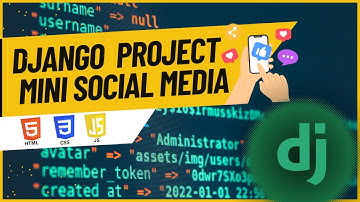Django Project || Mini Social Media  || CRUD Operations