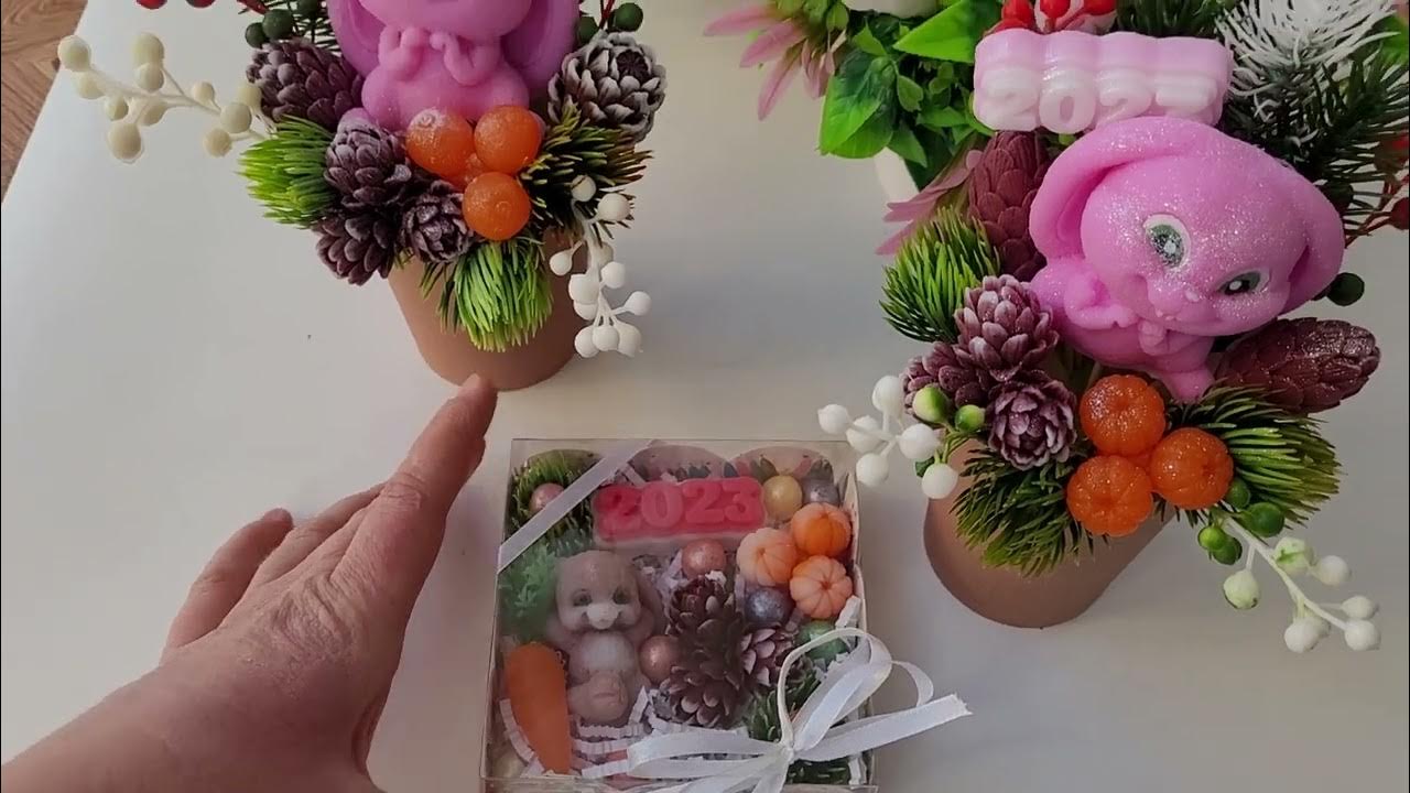 ДВОЙНОЙ ЗАКАЗ БУКЕТОВ ИЗ МЫЛА . РОЗЫ И ЛИЛИИ. НУ И ЗАЙЧИКИ. - YouTube