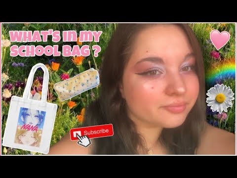 WHAT’S IN MY SCHOOL BAG 2022 🌷 - YouTube