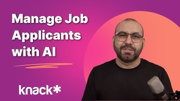 Create a Job Application Tracking System Using AI No Code Apps