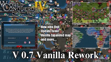World Conqueror IV Blitz War Mod Version 0.7 Vanilla Rework