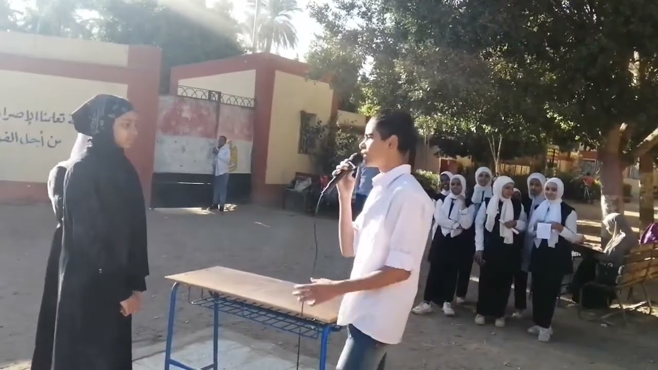 2023 03 22 اسكتش عن الام بمدرسة الشيخ ابراهيم الاعدادية بدراو