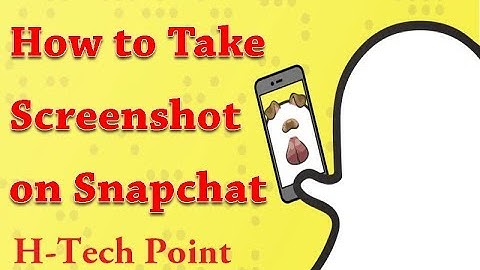 How to take SCREENSHOT in SNAPCHAT without them knowing!! - Snapchat trick!
