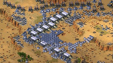 Red Alert 2 | Extra Hard Ai | 7 Vs 1 | Cliffside Slide Map | France Vs 7 Random