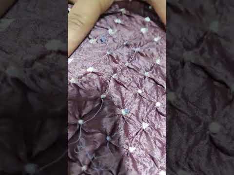 what is roll press in bandhani dupatta | Bandhani after rollpress or iron | Authentic bandhani - video from Luxurionworld