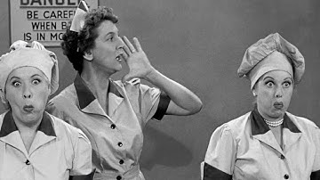 Lucy and Ethel Work a Candy Factory Assembly Line