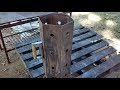 Large Charcoal chimney build