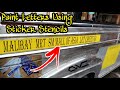 How To Paint Letters Using Sticker Stencil / Oracal 641 Vinyl Stickers