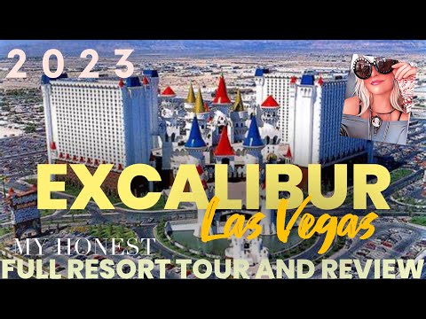 Видео: Excalibur Hotel and Casino Las Vegas (Обзор)