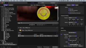 Use Apple Compressor to Add Still or Moving Watermarks to Compressed Video