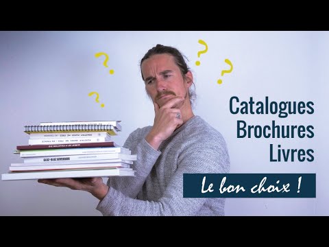 Vidéo: Différence Entre Catalogue Et Brochure