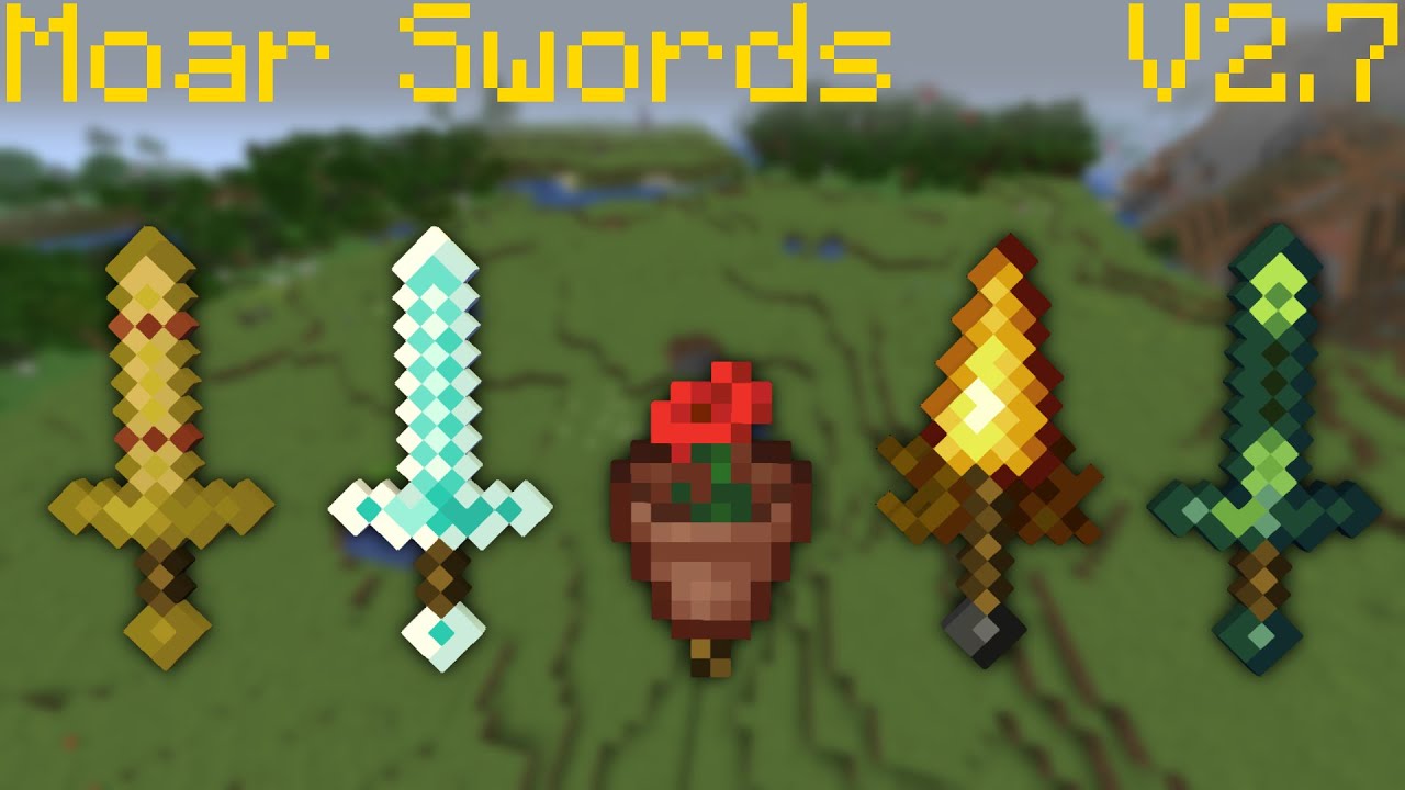 Mo' Swords Mod [For Minecraft Java]