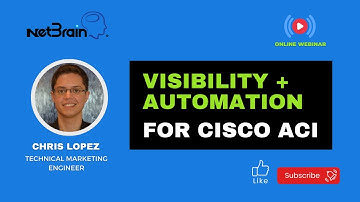 Improve Cisco ACI VISIBILITY and OPERATIONS with NetBrain | SDN Automation