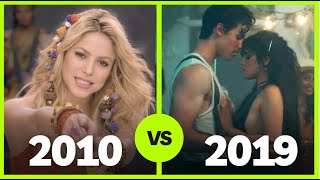Top 5 Most Liked Music Videos Each Year (2010-2019) chords