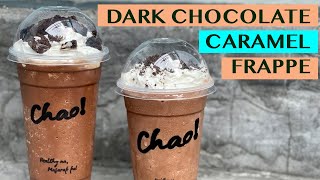 How To Make Dark Chocolate Caramel Frappe - Budget-Friendly Recipes For 16Oz & 22Oz