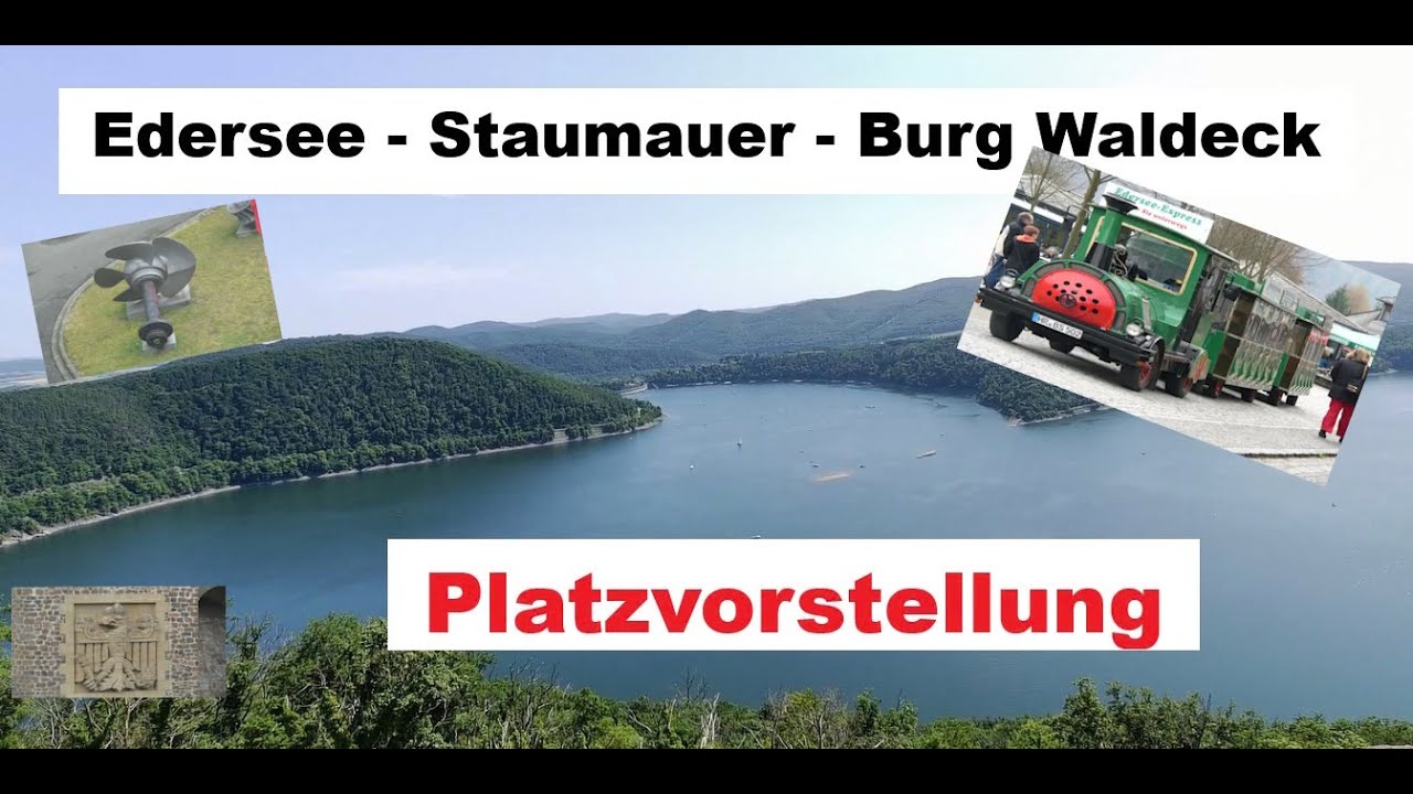 Campingplatz Ideal unterhalb vom Edersee Platzvorstellung - Edersee - Staumauer - Burg Waldeck #33