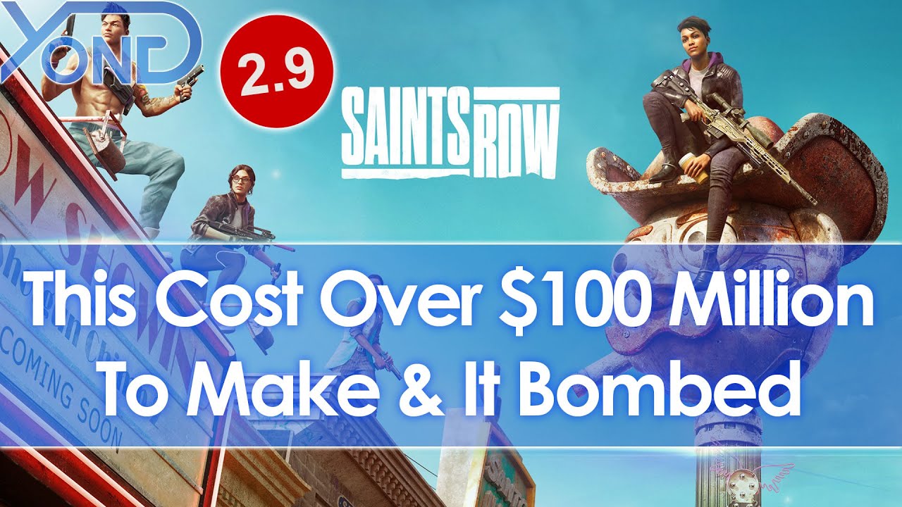 Saints Row 2022 Reportedly Cost $100 Million To Make & It Commercially Bombed
