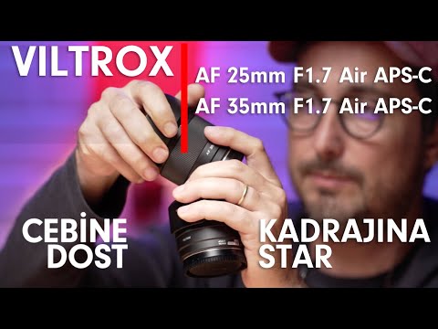 Viltrox 25mm & 35mm F/1.7: Cebine Dost, Kadrajına Star!