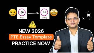 PTE Essay Writing New Template that works in 2026 | Write any PTE Essay!