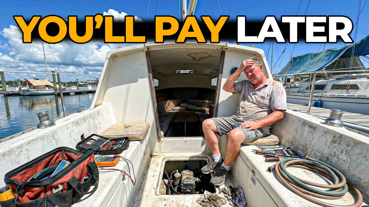 ⁣The Hidden Costs of “Cheap” Sailboats