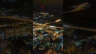 Flying At Night 🌃 #Travel #Airplane #Airport #Airbus #Trending #Tiktok #Vlog #Trendingshorts #Shorts