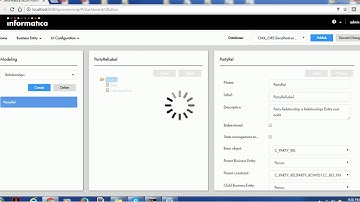 Informatica MDM 10 - Provisioning Tool -  Reference and Relationship Root Node