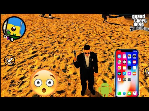 I PHONE MOD FOR GTA SA ANDROID | GTA SA DEFINITIVE EDITION - YouTube