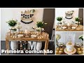 Primeira comunhão  de Mateo - festa em casa - Bélgica