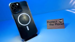 Iphone 15 Pro Max Rhinoshield clear case anti yellow