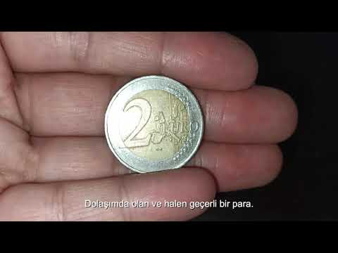 En Değerli 2 Euro (  #Alman 2 Euro ), #2 euro 2002 değeri, #German 2 euro coin,#Madeni Euro İnceleme