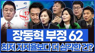 국힘 10%대로 추락.. 지지율보다 지금 더 심각한 건?