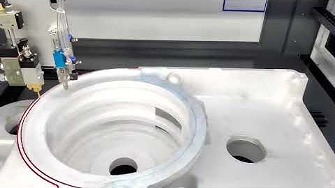 Gluing machine for Lost foam casting process