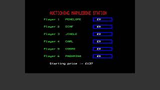 Bbc Micro Gameplay 006 Monopoly