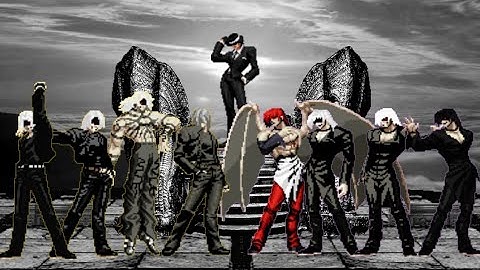 Element Kyo Team VS. Element Iori Team [KOF MUGEN]