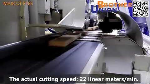 Optimizing cross cut saw MaxcutF18S