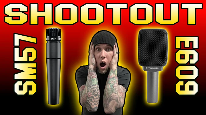 SHURE SM57 VS SENNHEISER E609 - MIC SHOOTOUT - HIGH GAIN