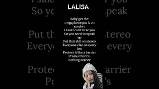 Lisa "LALISA" rap part #shorts