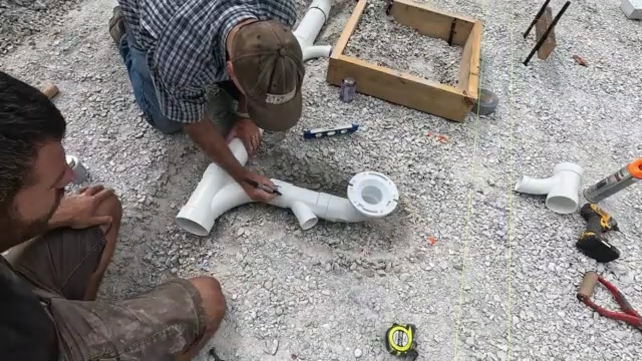 Plumbing installation for a shop