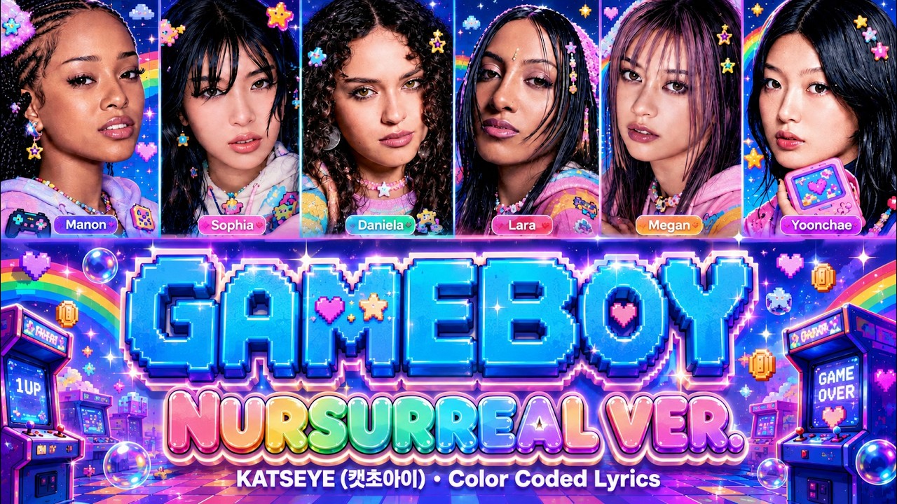 Cover KATSEYE (캣츠아이) - GAMEBOY | Nursurreal Ver (Color Coded Lyrics)