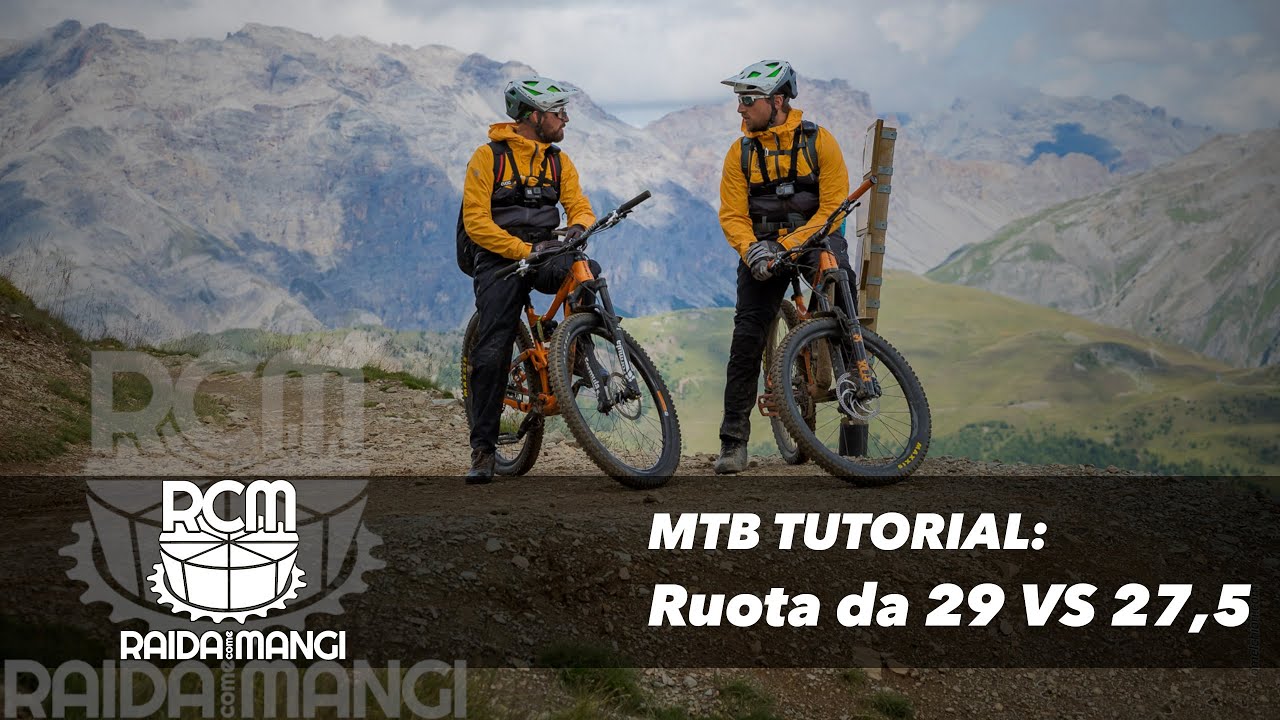 MTB ita - 27,5 vs 29 Pollici - COME CAMBIA LA GUIDA? - YouTube