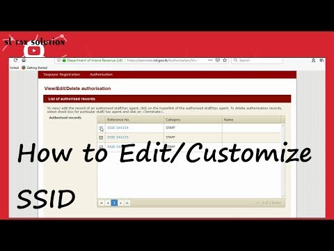 How to Edit / Customize SSID